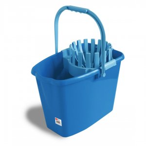 Galeata Plastic Cu Storcator Pentru Mop, 10 Litri, Anna Zaradna - Albastra Galeata Plastic Cu Storcator Pentru Mop, 10 Litri, Anna Zaradna - Albastra