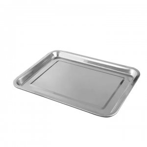 Tava Inox Pentru Servire Dreptunghiulara, Dimensiuni 22x32 Cm, Culoare Argintiu Tava Inox Pentru Servire Dreptunghiulara, Dimensiuni 22x32 Cm, Culoare Argintiu
