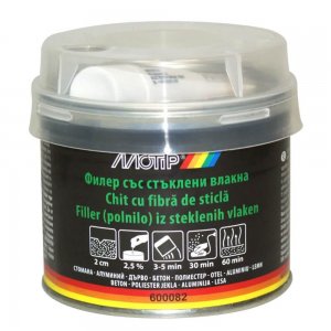 Chit cu Fibra din Sticla Motip, 250g, Chit Reparare, Chit Reparare Caroserii, Chit Reparare Caroserii Auto, Chit Reparare Suprafete Auto, Chit Reparare Fibra din Sticla, Reparare Caroserii Chit, Chit Indreptare Caroserie, Chit Reparatie Caroserie Auto