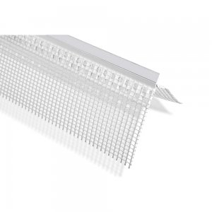 Profil din PVC cu Plasa si Picurator, 2.5 m, Profil din PVC, Profil din PVC pentru Colturi, Coltar PVC, Coltar PVC Cu Plasa, Profil PVC cu Plasa, Profil PVC cu Picurator, Profil pentru Colt Exterior, Coltar Exterior, Coltar PVC, Profil Colturi