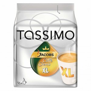 Tassimo Jacobs Cafecrema Xl, 132 Gr.