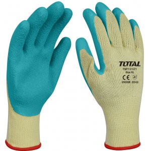 Total - Manusi De Protectie - Latex + Textil - Xl