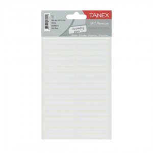 Etichete Autoadezive, 6 X 49 Mm, 380 Buc/set, Tanex, Alb Etichete Autoadezive, 6 X 49 Mm, 380 Buc/set, Tanex, Alb