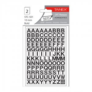 Etichete Autoadezive Cu Cifre, 0-9, 2 Folii/set, Tanex, 10mm Bold Etichete Autoadezive Cu Cifre, 0-9, 2 Folii/set, Tanex, 10mm Bold