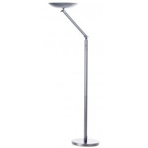 Lampa De Podea Cu Picior, Cu Led, Cu Brat Articulat, Unilux Varialux - Gri Metalizat