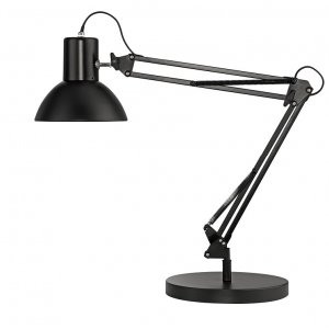 Lampa De Birou, Unilux Success 66, Cu Brat Articulat - Neagra