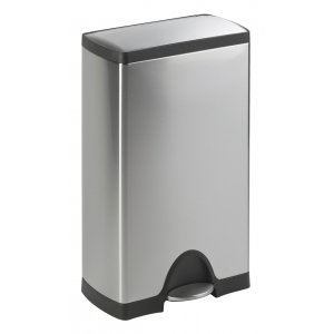Cos Metalic Cu Capac Din Plastic, Soft Touch, 38 Litri, Vepa Bins Simplehuman- Stainless Steel Mat