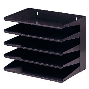Tavite Metalice Sortare Corespondenta, 5 Tavite, Vepa Bins - Negru Tavite Metalice Sortare Corespondenta, 5 Tavite, Vepa Bins - Negru