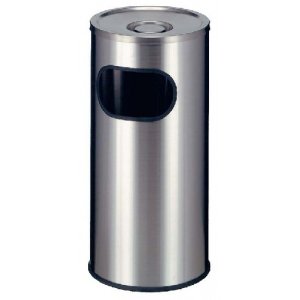 Cos Metalic Cu Scrumiera, 30 Litri, Vepa Bins - Stainless Steel