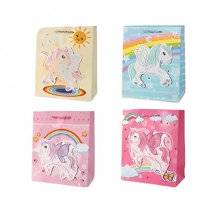 Punga Cadou, Carton 210gr, Design Unicorn, 26x32x10cm, Modele Asortate Punga Cadou, Carton 210gr, Design Unicorn, 26x32x10cm, Modele Asortate