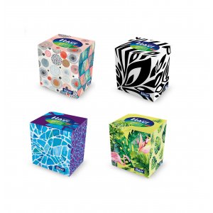 Servetele Cosmetice, 3 Straturi, 60 Buc/cutie, Velvet Style-cube - Albe Servetele Cosmetice, 3 Straturi, 60 Buc/cutie, Velvet Style-cube - Albe