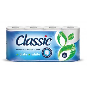 Hartie Igienica Alba, 2 Straturi, 144 De Portii, 8 Role/bax, Velvet Classic Hartie Igienica Alba, 2 Straturi, 144 De Portii, 8 Role/bax, Velvet Classic