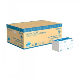 Servetele Zz, Hartie Alba, 23x23cm, 2 Straturi, 150buc/pachet, 20pachete/cutie, Velvet Professional Servetele Zz, Hartie Alba, 23x23cm, 2 Straturi, 150buc/pachet, 20pachete/cutie, Velvet Professional