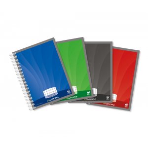 Caiet Cu Spirala, A6, 50 File - 90g/mp, Coperti Carton Lucios, Aurora Mano - Matematica Caiet Cu Spirala, A6, 50 File - 90g/mp, Coperti Carton Lucios, Aurora Mano - Matematica