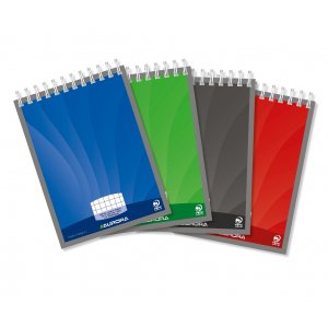 Blocnotes Cu Spirala, A6, 80 File - 90g/mp, Aurora Mano - Matematica Blocnotes Cu Spirala, A6, 80 File - 90g/mp, Aurora Mano - Matematica