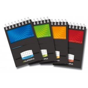 Blocnotes Cu Spirala, A7, 60 File - 90g/mp, Aurora Mano - Matematica Blocnotes Cu Spirala, A7, 60 File - 90g/mp, Aurora Mano - Matematica