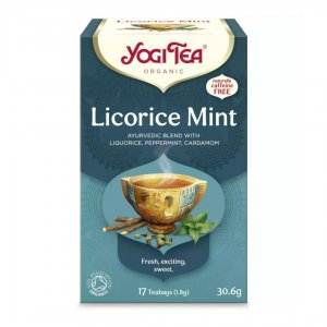 Ceai Bio Lemn Dulce & Menta, 17 Pliculete A 30.6 G Yogi Tea