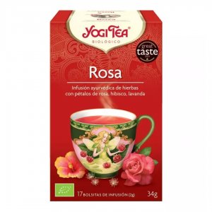Ceai Bio De Trandafiri 17 Pliculete A 34 G Yogi Tea