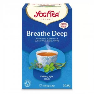 Ceai Bio Respiratie Profunda, 17 Pliculete A30.6g Yogi Tea
