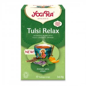 Ceai Bio Tulsi Relax 17 Pliculete A 2,0 G (34,0 G) Yogi Tea