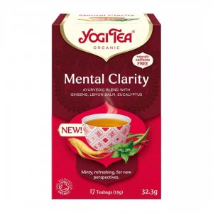 Ceai Bio Mental Clarity 17 Pliculete A 1,9g, 32,3g Yogi Tea