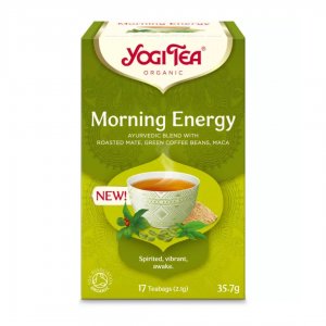 Ceai Bio Morning Energy, 17 Pliculete A 2,1g, 35,7g Yogi Tea