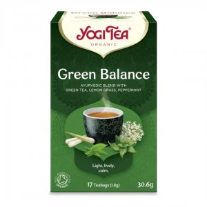 Ceai Bio Echilibru Verde,17 Pliculete A 30.6g Yogi Tea