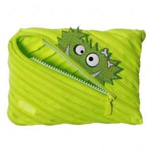 Penar Cu Fermoar, Zipit Talking Monstar Jumbo - Verde Deschis Penar Cu Fermoar, Zipit Talking Monstar Jumbo - Verde Deschis