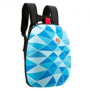 Rucsac Zipit Shell - Triunghiuri Albastre