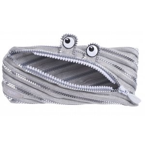 Penar Cu Fermoar, Zipit Monster Special Edition - Argintiu Penar Cu Fermoar, Zipit Monster Special Edition - Argintiu