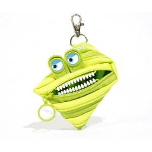 Portofel Cu Fermoar, Pentru Monezi, Zipit Wildlings - Verde Portofel Cu Fermoar, Pentru Monezi, Zipit Wildlings - Verde