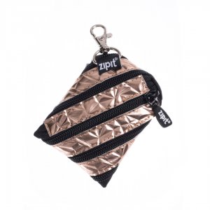 Borseta Zipit Metalic - Bronz Borseta Zipit Metalic - Bronz