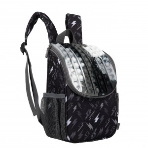 Rucsac Mini Zipit Zip & Pop - Black Rucsac Mini Zipit Zip & Pop - Black