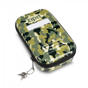 Penar Cu Fermoar Zipit & Lock Tin - Camo Green Penar Cu Fermoar Zipit & Lock Tin - Camo Green