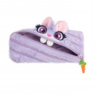 Penar Cu Fermoar Zipit Bunny Pouch - Purple Penar Cu Fermoar Zipit Bunny Pouch - Purple