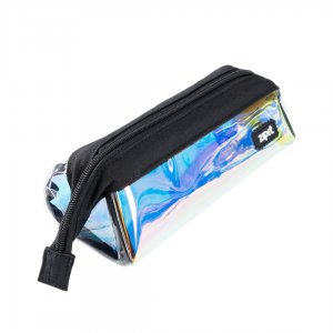Penar Cu Fermoar Zipit Iridescent Lenny - Black Penar Cu Fermoar Zipit Iridescent Lenny - Black