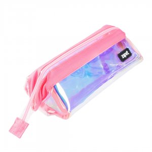 Penar Cu Fermoar Zipit Iridescent Lenny - Pink Penar Cu Fermoar Zipit Iridescent Lenny - Pink