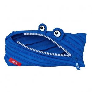 Penar Cu Fermoar, Zip..it Talking Monstar Jumbo - Albastru Royal (7290106143982)