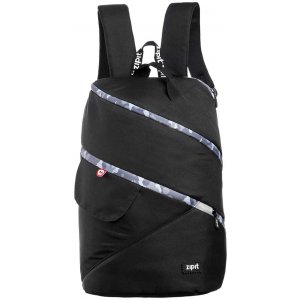 Rucsac Zipit Looper Premium - Negru Cu Camuflaj Rucsac Zipit Looper Premium - Negru Cu Camuflaj