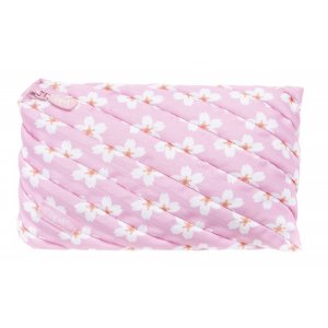 Penar Cu Fermoar, Zipit Fresh Jumbo - Roz Cu Flori