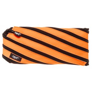 Penar Cu Fermoar, Zipit Neon - Portocaliu Penar Cu Fermoar, Zipit Neon - Portocaliu
