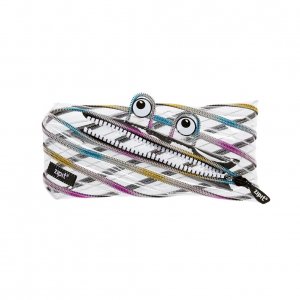Penar Cu Fermoar, Zipit Clear Monster - Curcubeu
