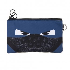 Penar Dublu Cu Fermoar Si Masca Material Textil, Zipit Face-it Bandit - Albastru Penar Dublu Cu Fermoar Si Masca Material Textil, Zipit Face-it Bandit - Albastru