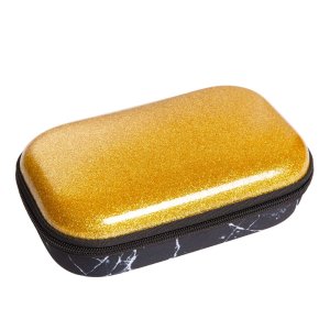 Penar Cu Fermoar, Zipit Glitter Storage Box - Auriu