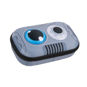 Penar Cu Fermoar, Zipit Creatures Storage Box - Robot Gri