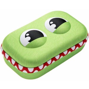 Penar Cu Fermoar, Cu Separator, Zipit Wildlings Storage Box - Verde - Ean 7290112420701