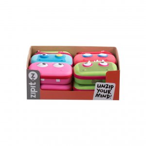 Display 10 Penare Cu Fermoar, Zipit Beast Storage Box - 6 Culori Asortate - Ean 7290103191696 Display 10 Penare Cu Fermoar, Zipit Beast Storage Box - 6 Culori Asortate - Ean 7290103191696