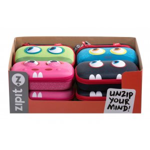 Display 10 Penare Cu Fermoar, Zipit Wildling Storage Box - 2 X 5 Culori Asortate - Ean 7290103191481 Display 10 Penare Cu Fermoar, Zipit Wildling Storage Box - 2 X 5 Culori Asortate - Ean 7290103191481