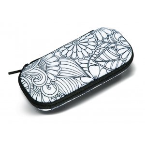 Penar Cu Fermoar, Zipit Color In - Big Flowers - Ean 7290103197087