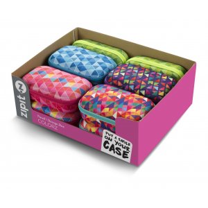 Display 10 Penare Cu Fermoar, Zipit Colorz Storage Box -2 X 5 Culori Asortate - Ean 7290103191702 Display 10 Penare Cu Fermoar, Zipit Colorz Storage Box -2 X 5 Culori Asortate - Ean 7290103191702